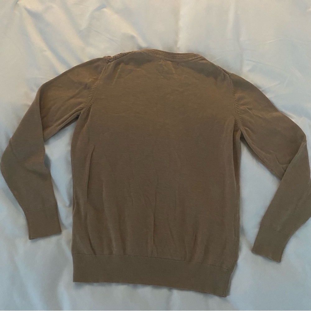 Banana Republic Women's Tan Crewneck Sweater Size Medium - Picture 2 of 7